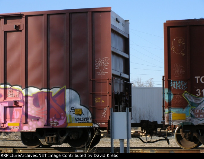 Graffiti closeup.